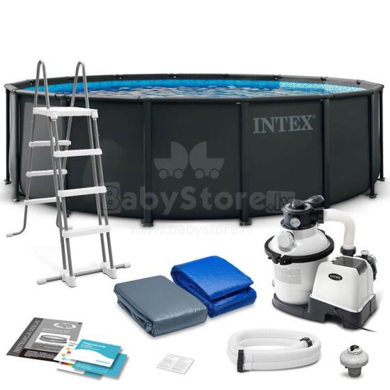 Intex 26326ND 11-in-1 rāmis baseins 488 x 122 cm