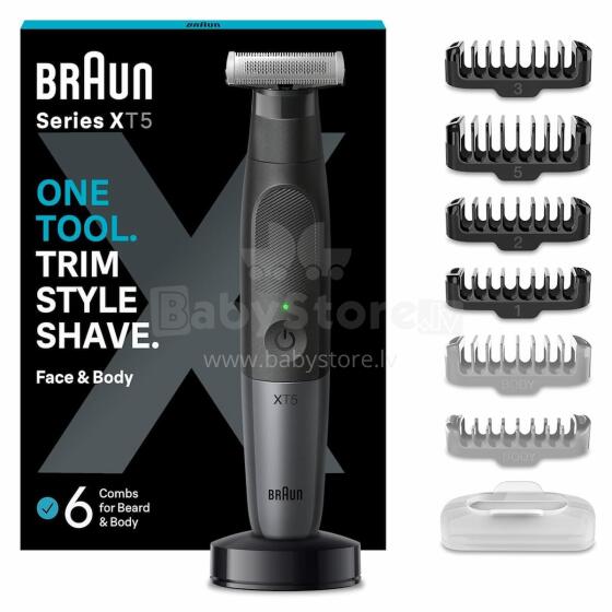 BRAUN wet&amp;dry sejas un ķermeņa skuveklis