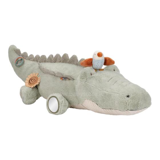 Little Dutch aktivitāšu mīkstā rotaļlieta Krokodils XL Safari Friends 100 cm GRS Art.8324