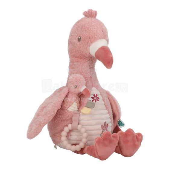 Little Dutch aktivitāšu mīkstā rotaļlieta Flamingo Safari Friends GRS Art.8318