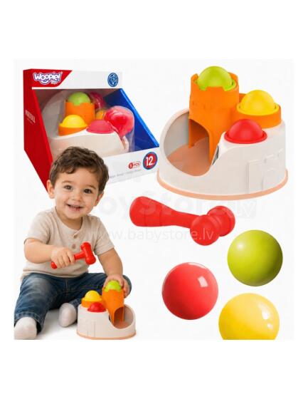 WOOPIE BABY Hammer Ball Pounding Toy Castle Balls Educational Toy 12m+