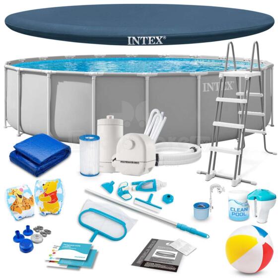 Intex 26756ND 21-in-1 rāmis baseins 610 x 132 cm