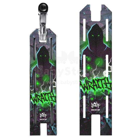 Grip lente triku skūterim Soke Griptape 52x13cm Wraith