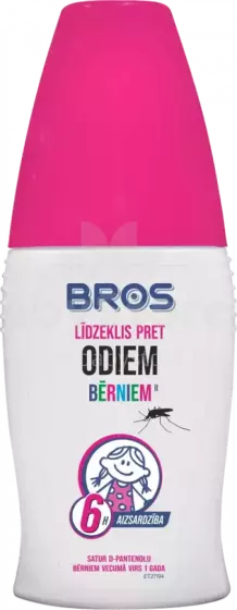 Bros Sensitive 112 Kids  Art.298354  Bērniem piemērots aerosols pret odiem (1+g.), 50 ml
