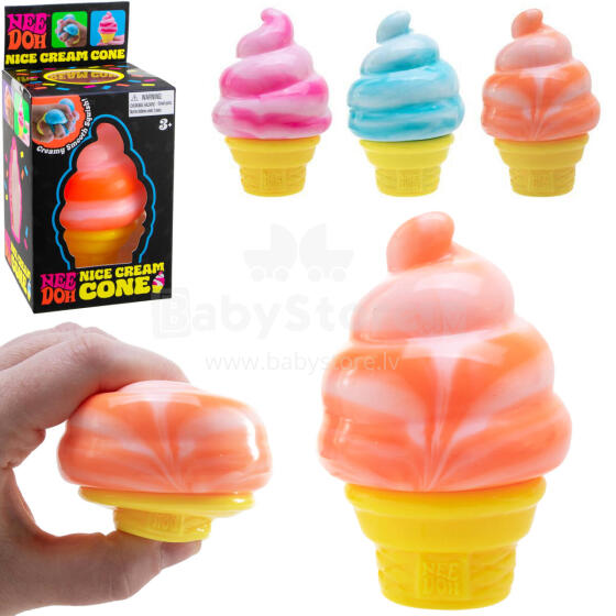 GNIOTEK SQUISHY LÓD ROŻEK 3 KOLORY