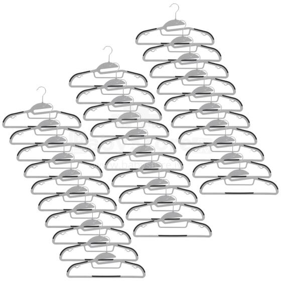 Non-Slip Hangers, 30 pcs HG0081