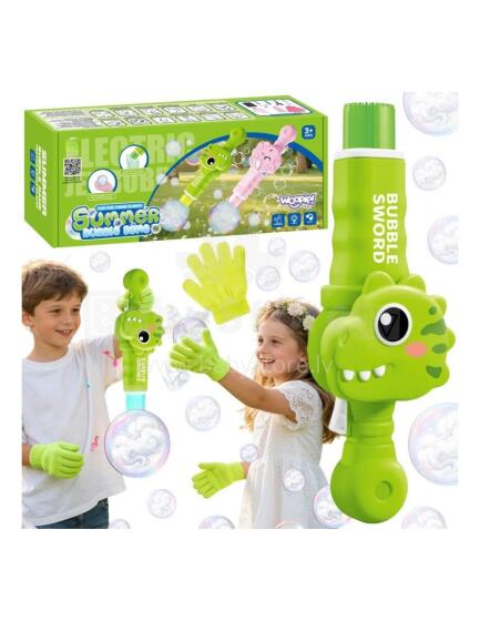 WOOPIE Dūmu burbuļu pistole Dinosaurus burbuļu mašīna ar miglu