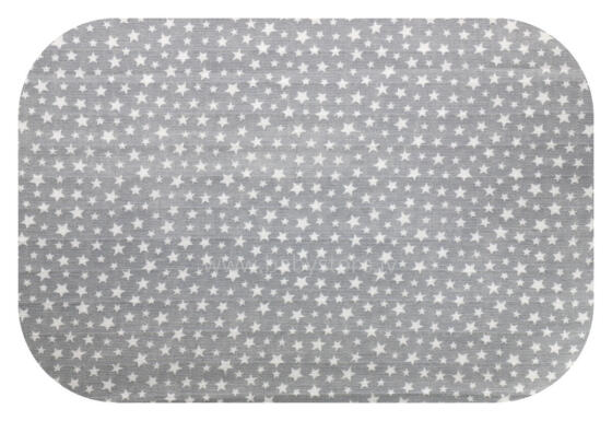 Подгузник - 25899 - TETRA PRINT - EGA - LUX - GWIAZDOZBIÓR - СЕРЫЙ/БЕЛЫЙ фон - размер 70x80 см