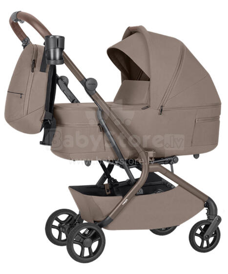 Bērnu rati 2in1 CARRELLO Magia CRL-6655 Cocoa Beige