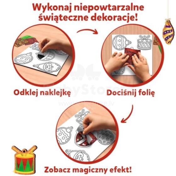 TREFL 62609 Skillmatics Folijas Prieks Ziemassvētku Rotājumi