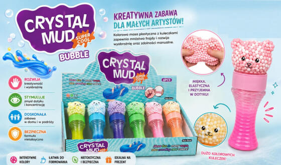 MASA PLASTYCZNA - BUBBLE -MIŠ
