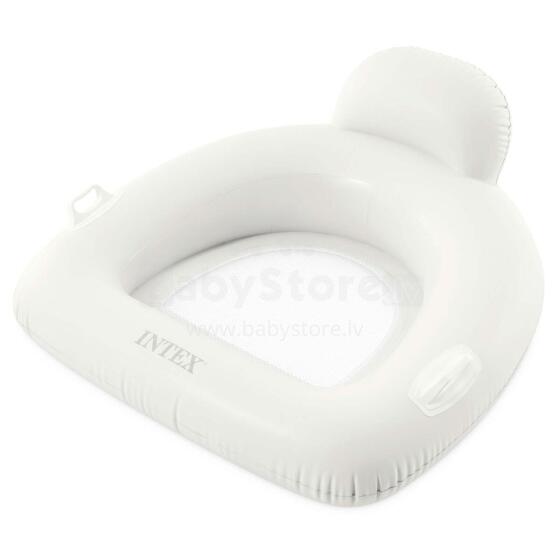 Gaisa peldēšanas krēsls balts INTEX 56801