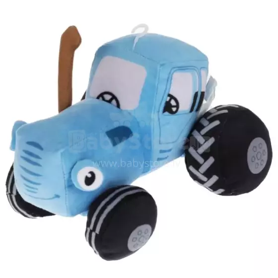 Kids Book Tractor Blue  Art.299162 Mīkstā rotaļlieta ar skaņu Traktors