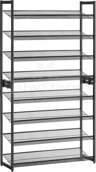 Metal Shoe Storage Art.299214 Black Apavu plaukts, , metāla skapis ar plauktiem