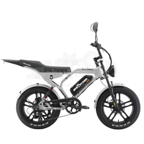 Elektriskais velosipēds APE RYDER Mandrill Ultra Grey