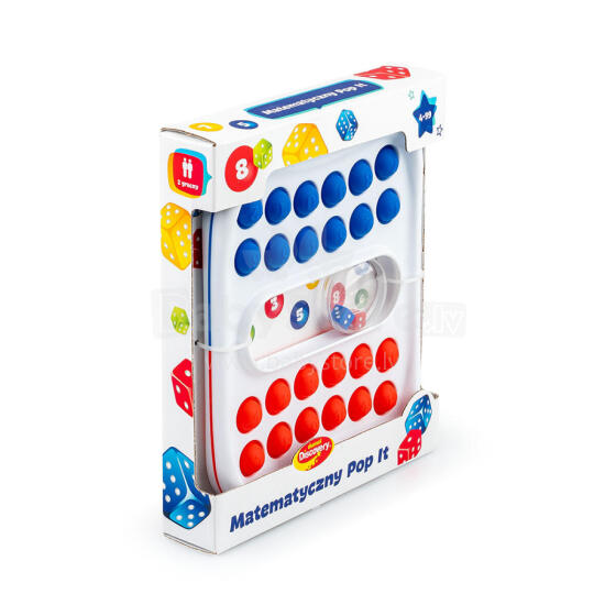 DUMEL DD 30881 Математический POP IT Красно-Синий