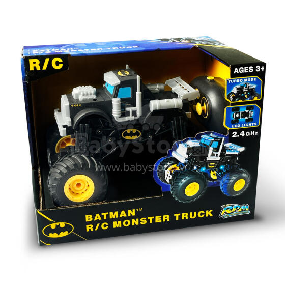 BATMAN машинка на радиоуправлении Monster Truck, масштаб 1:18