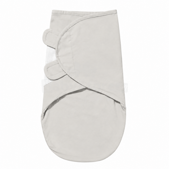 Summer Infant Art.299915 Swaddle Me Gray Cotton swaddle for comfortable sleep; suitable for swaddling babies weighing 3.2 kg to 6.4 kg.