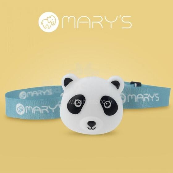 MARY'S LED Детский налобный фонарик - Панда