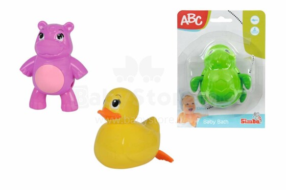 Simba Toys ABC Art.00508 Uzgrieama ūdens rotaļlieta vannai (1 gab.)