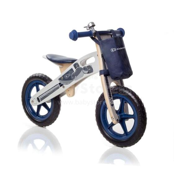 KinderKraft'18 Runner Moto Art.KKRUNNRMOT000Z  Детский велосипед/бегунок с деревянной рамой