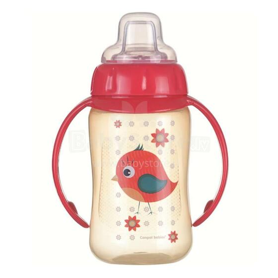 Canpol 56/512 turkus Training cup with silicone spout 6m+ 320 ml