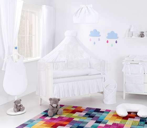 Mamo Tato Minky Art.31169 Col. White 60/100x135 cm