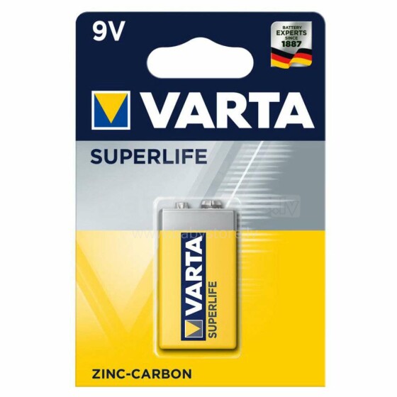 „Varta Art.102022“ - „Superlife“ baterija 9 V (1 vnt.)