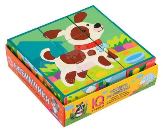 Step Puzzle Art.27479 Кубики деревянные 9 шт