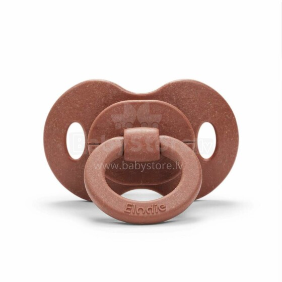 Elodie Details Bamboo Pacifier Natural rubber Burned Clay Burned Clay 3M+