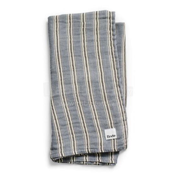 Elodie Details Bamboo Blanket 80x80 cm, Sandy Stripe