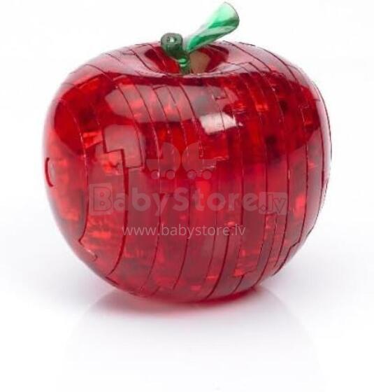 Crystal Puzzle Apple Art.32257 Crystal 3D Puzzle