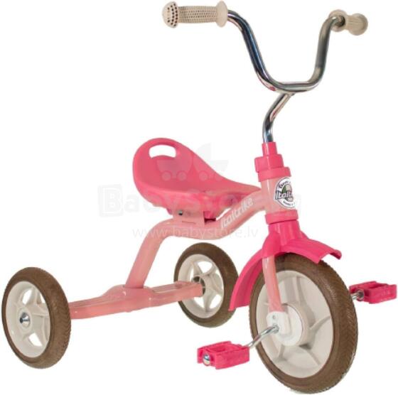 Italtrike Super Touring Rose Garden 10’’ Art.32988 Bērnu kvalitatīvs trīsritenis