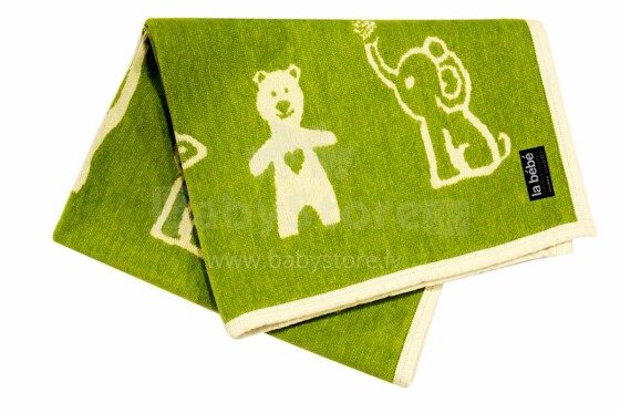 „La Bebe ™“ organinės medvilnės menas. 3300 Natūralios medvilnės antklodė / antklodė vaikams 90х140cm