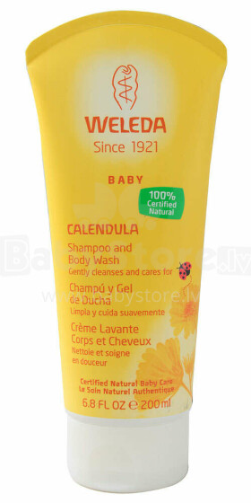 Weleda Art.WL52312  Сalendula Shampoo & Body Wash 200ml