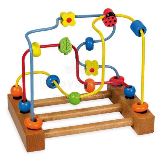 BabyMix Art.HJ-D93291 Wooden bead maze