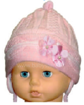 Alex Art.CDL-100034 Megzta kepurė kūdikiui (0-6 mėn.)