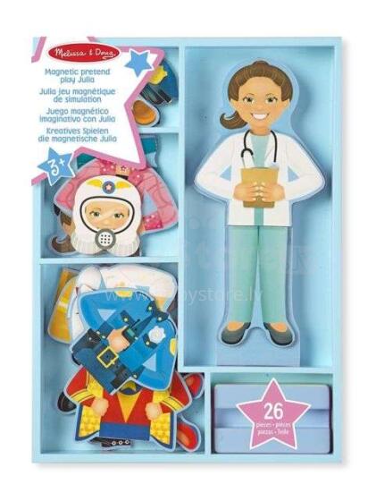 Melissa&Doug Magnetic Dress Up Julia Art.15164