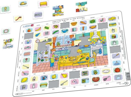 LARSEN Art.EN1 Puzzle Kitchen 70 pcs.