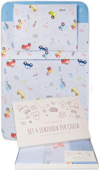 Kidsworld Next to Me Bed Linen Art.38988 4-piece crib bedding set