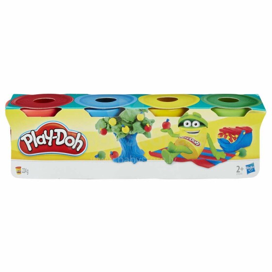 HASBRO - набор пластилина из 4 банок 23241 Play-Doh