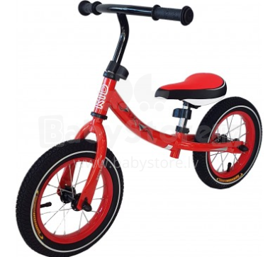Bet Design Schumacher Kid Reverse Art. HD-079 Raudonas vaikų motoroleris su metaliniu rėmu ir pripučiamais ratais