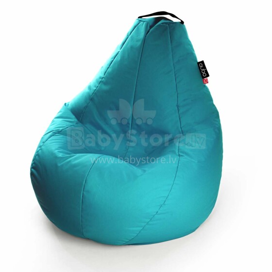 Qubo™ Comfort 120 Aqua Pop Art.40015 Augstas kvalitātes krēsls Bean Bag