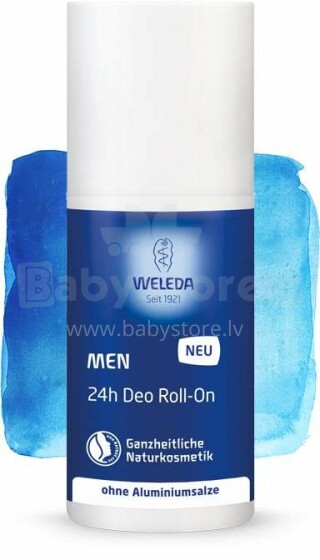 Weleda Art.9522 Шариковый дезодорант для мужчин 24h, 50ml