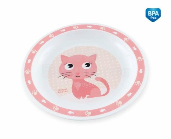babyono pink plate