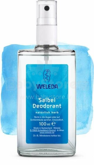 Weleda Art.9927 Salvijas dezodorants 100ml