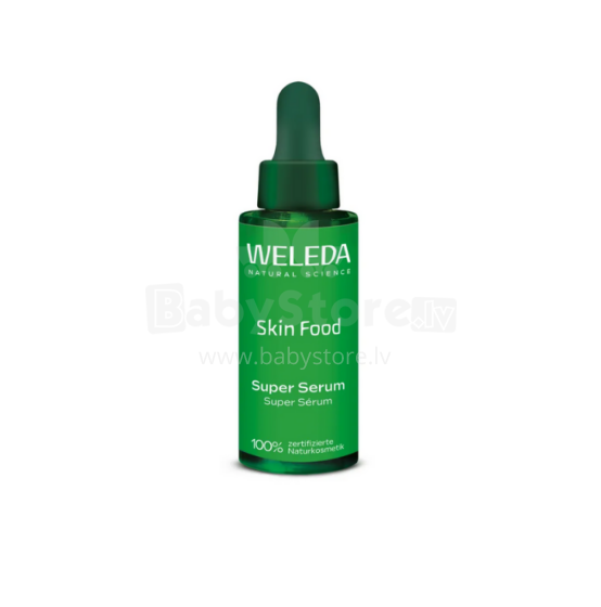 Weleda Skin Food Art.4194 Skin Food Super Serum with Chamomile, Calendula, and Rosemary Extract, 30ml