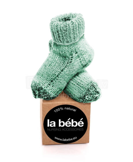 La Bebe™ Lambswool Natural Eco Socks Art.42231