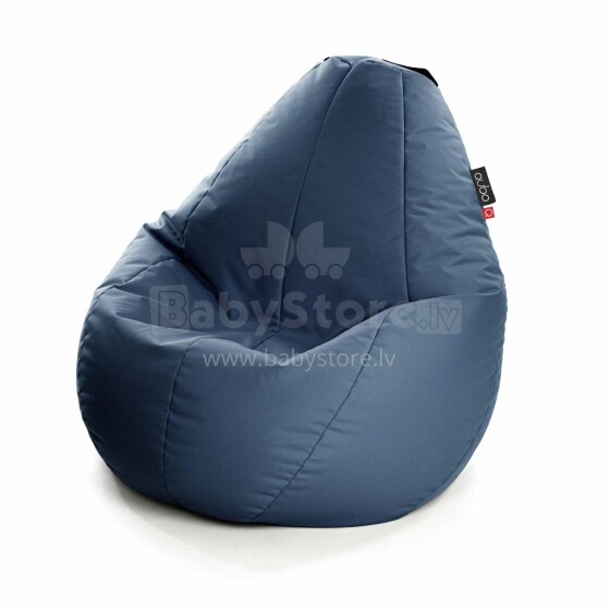 Qubo™ Comfort 90 Slate Pop Art.42253 Кресло мешок бин бег (bean bag), кресло груша, пуф