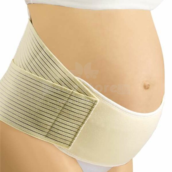Tonus Elast Comfort Kira Art.0009 Пояс медицинский эластичный поддерживающий для беременных, с укрепленной спинкой (телесный)